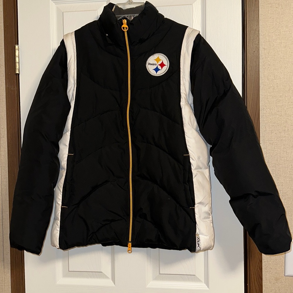 Pittsburgh Steelers Coat Vest Small